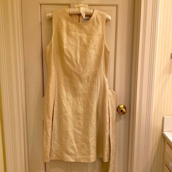 Elizabeth McKay sleeveless textured dress size 10 - Picture 1 of 5